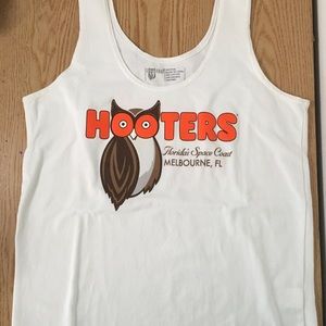 B6 Hooters Girl Worn Rare Uniform Tank From Melbourne Florida Size Medium